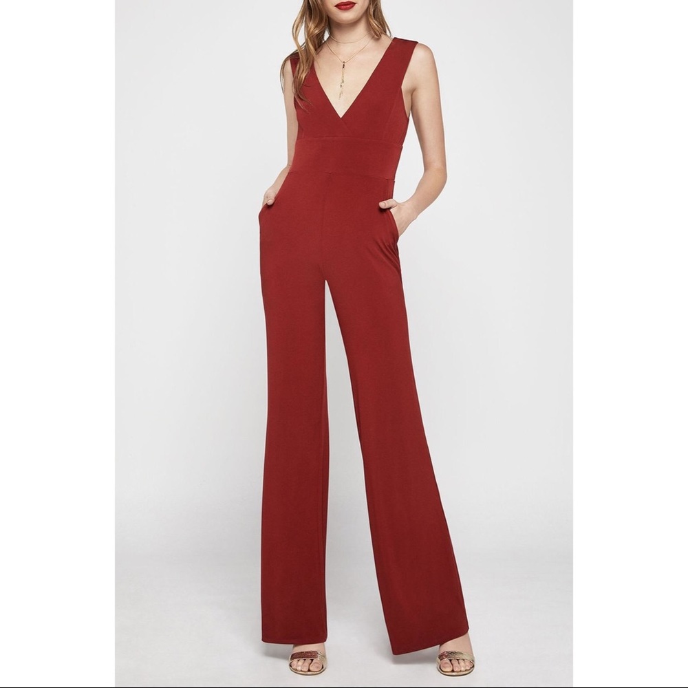 BCBG Rouge Jumpsuit